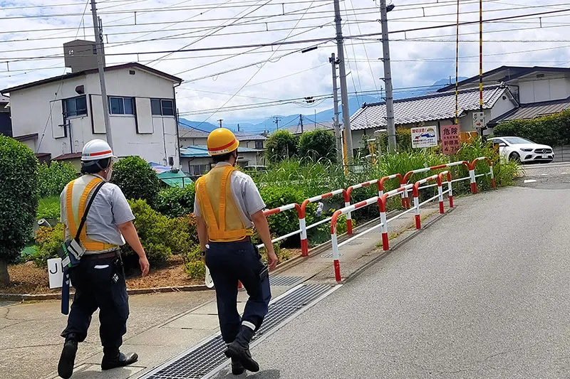 様々な質問に回答して工事の不安を解消