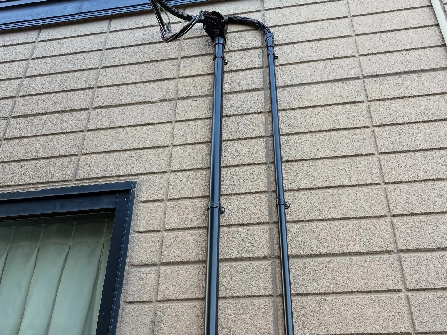 今日は住宅の幹線飛ばし工事をやってきました! 🏠💡新築の綺麗...